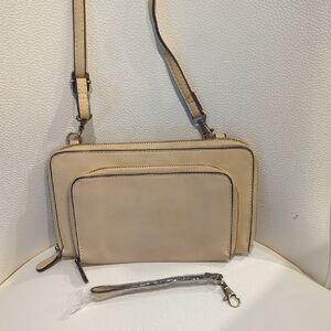 Joy Susan Cream Crossbody Bag